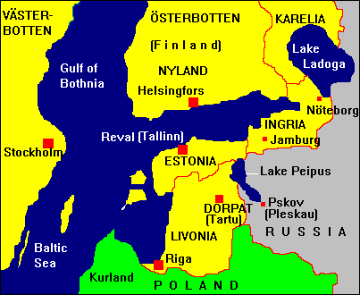 Livonia, 17th Century